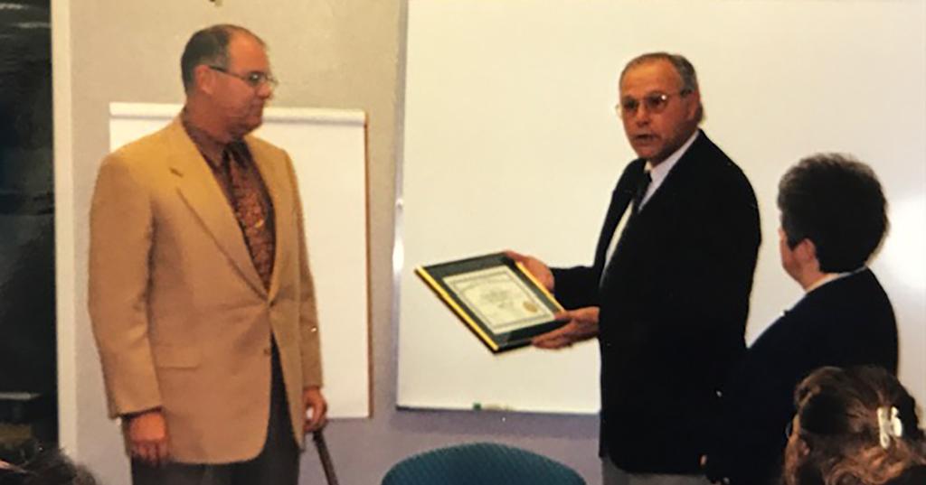 Supplemental Staffing receiving an award